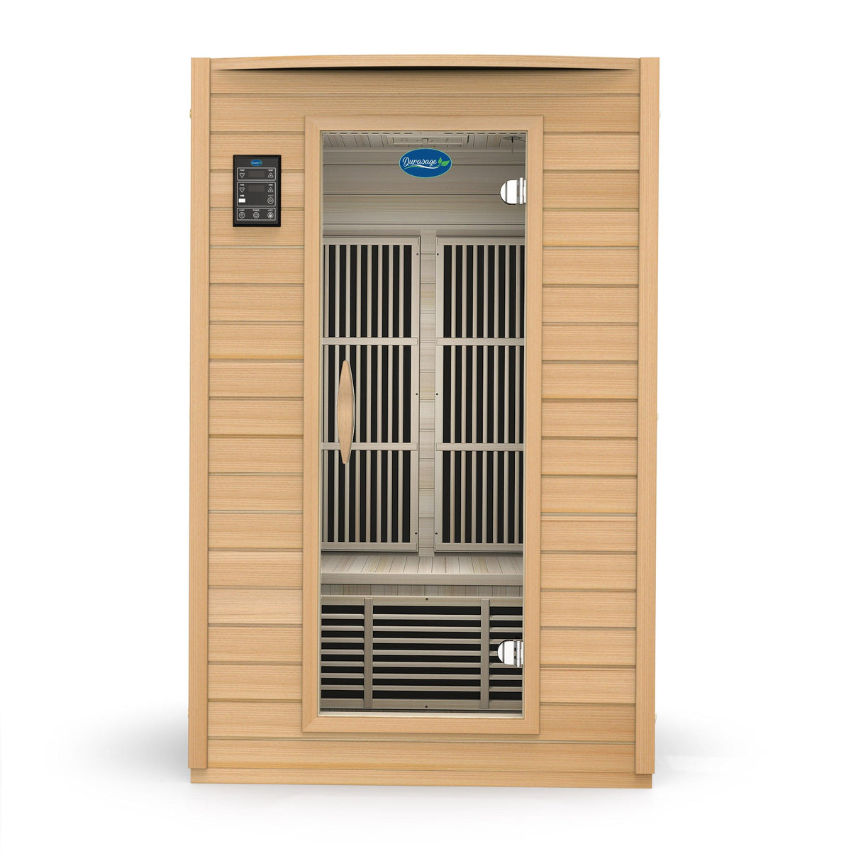 2-Person Carbon FAR Infrared Sauna – Canadian Hemlock, 1700W, Premium Audio