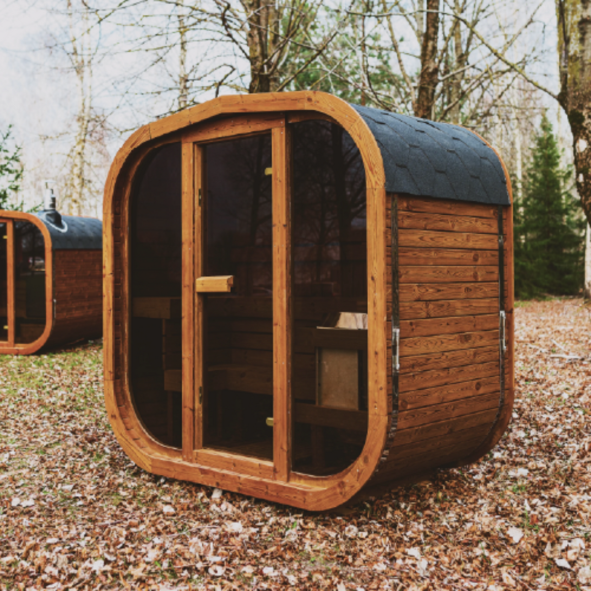 Mande MW16 Thermowood Outdoor Sauna – Premium Thermowood Garden Sauna