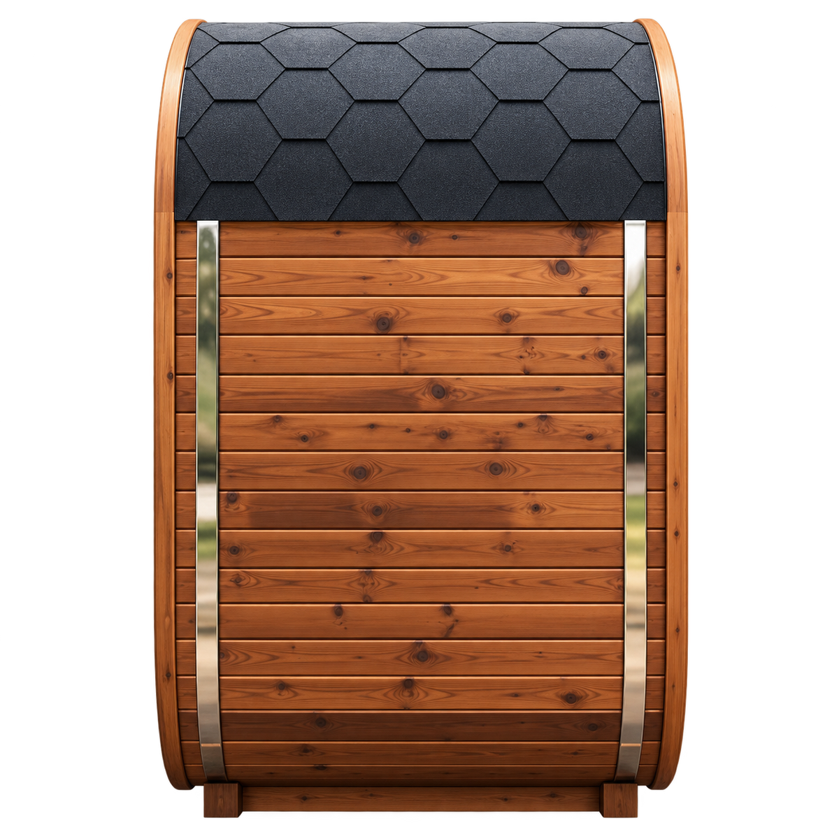 Mande MW16 Thermowood Outdoor Sauna – Premium Thermowood Garden Sauna
