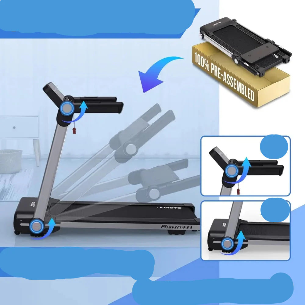 Anytime Fitness Max 265 Lbs. Capacity Foldable Treadmill