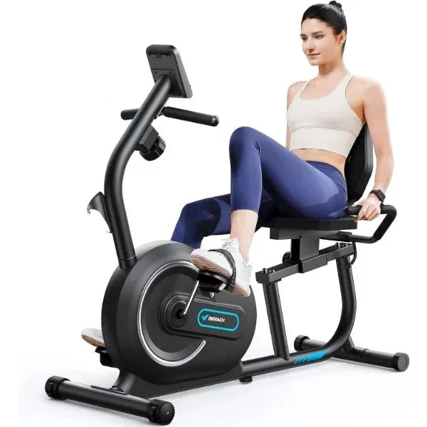 Personalized Workouts Recumbent Bike with Exclusive App