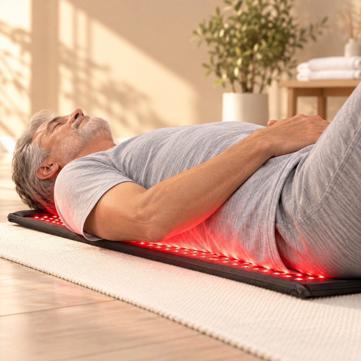 VersaDome Pro 2-in-1 Red Light Therapy Device – Face & Body Panel, 1998 LEDs