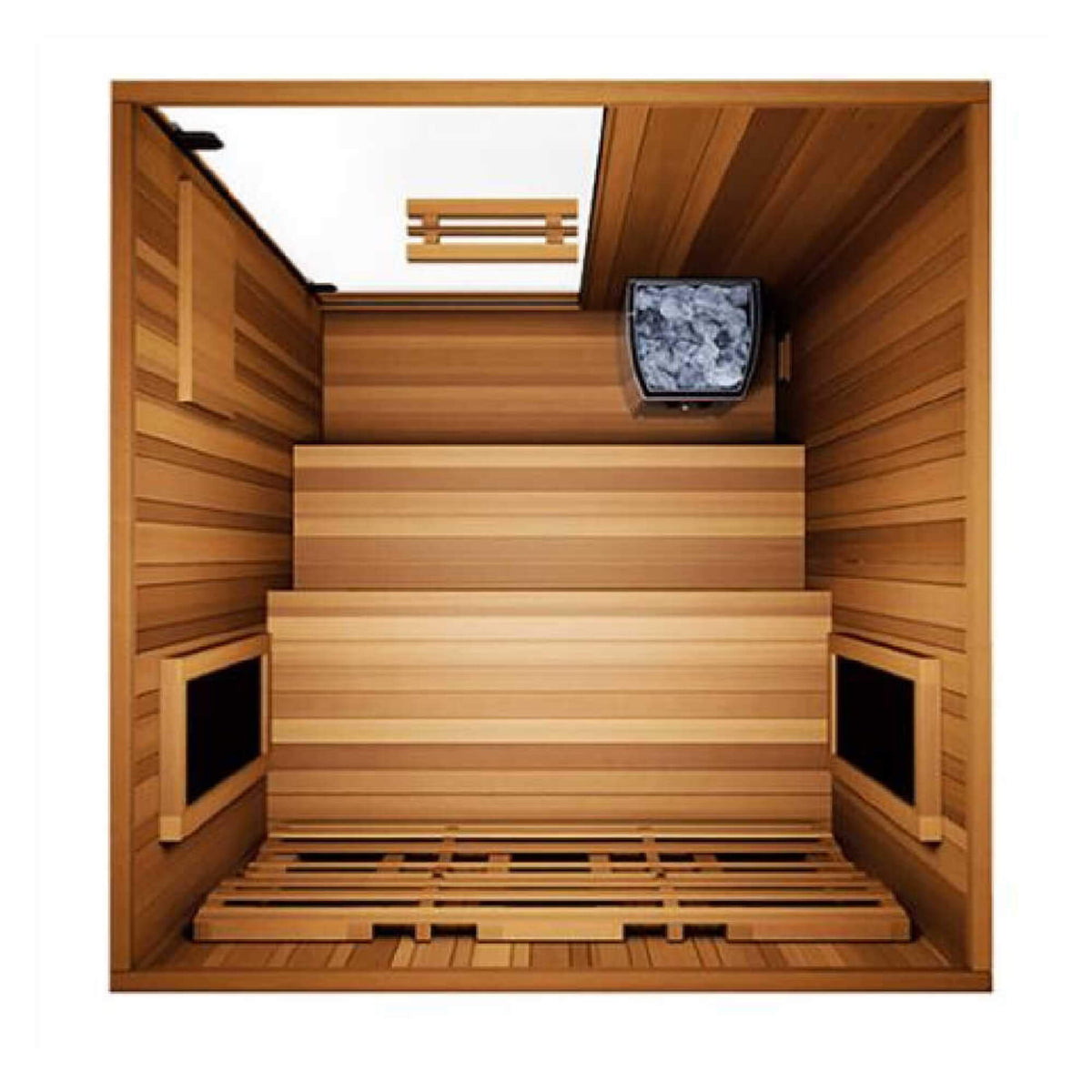 Finnmark FD-4 Trinity 2-Person Home Infrared & Steam Sauna Combo [FD-KN004] (SAK41865)