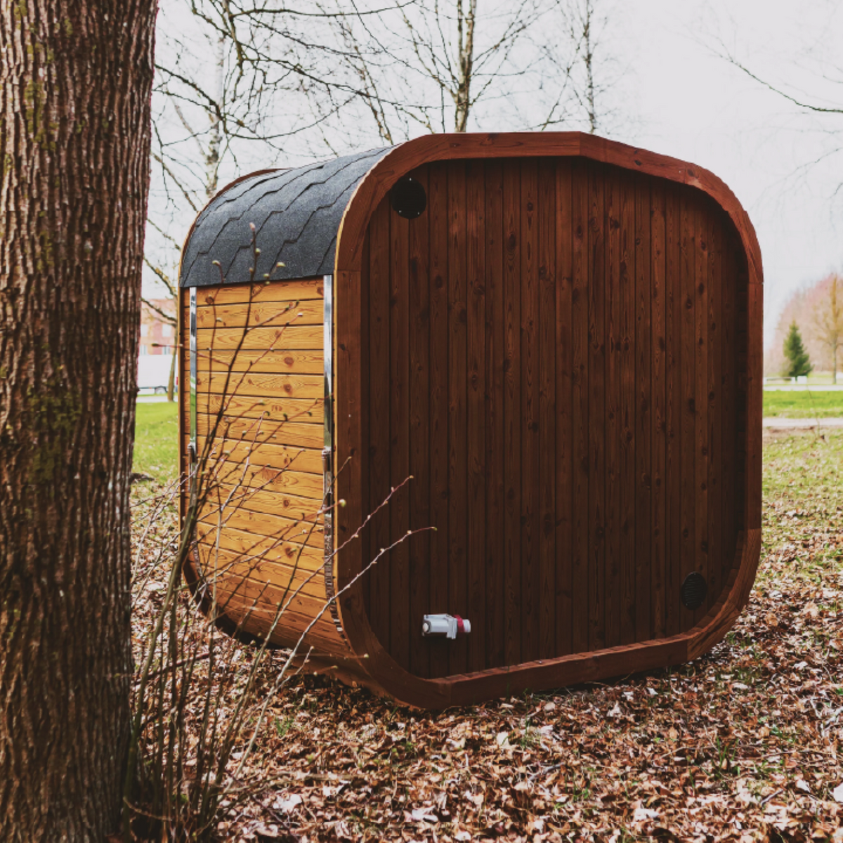 Mande MW16 Thermowood Outdoor Sauna – Premium Thermowood Garden Sauna