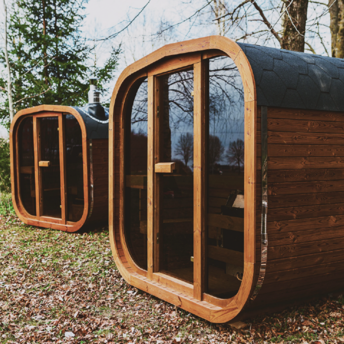 Mande MW16 Thermowood Outdoor Sauna – Premium Thermowood Garden Sauna