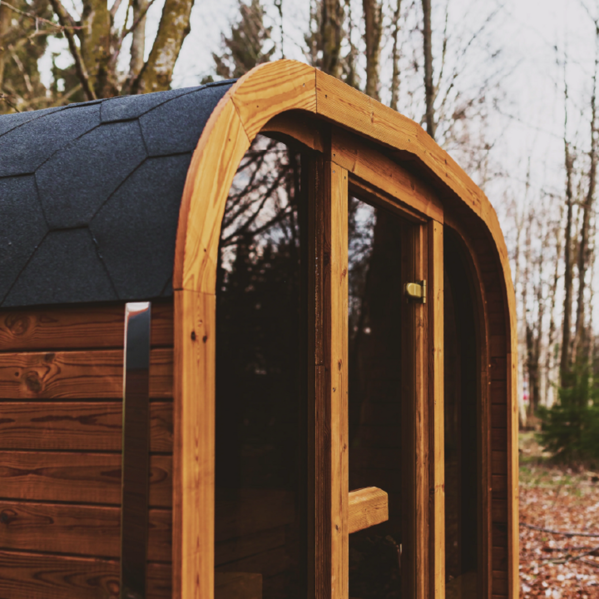 Mande MW16 Thermowood Outdoor Sauna – Premium Thermowood Garden Sauna
