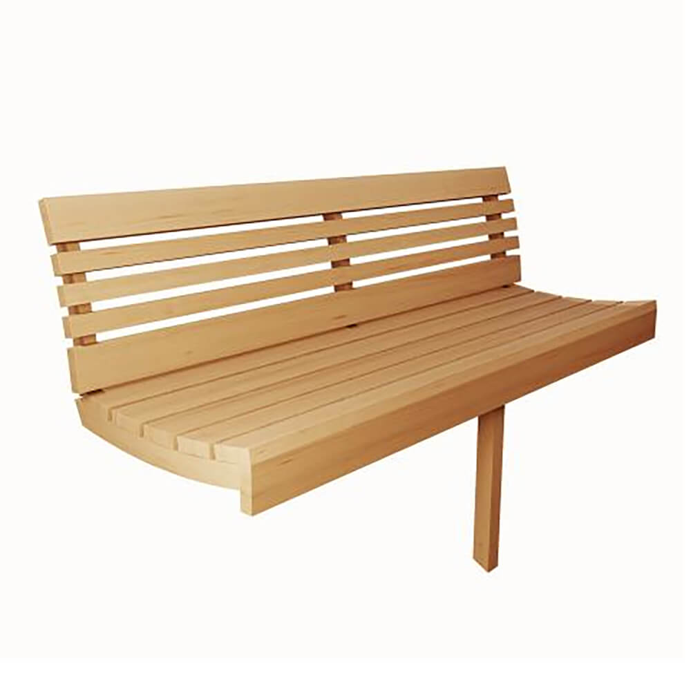 SaunaLife Model E6 Ergo Series 3-Person Thermo-Spruce Backyard Sauna Barrel [SL-MODELE6] (SAK38572)